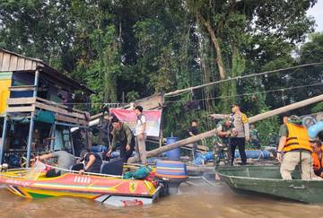 Polres Sanggau Gelar Operasi Penertiban Tambang Ilegal