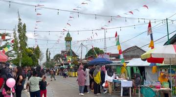 Jelang HUT RI, CFD Sanggau Jadi Wadah UMKM 