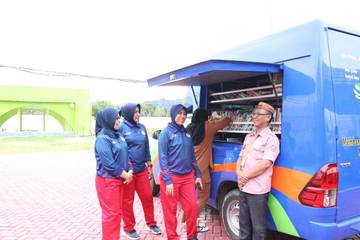 Lapas Perempuan Gorontalo Datangkan Perpustakaan Keliling 