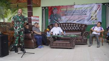 Kodim 1304/Gorontalo Gelar Turnamen Catur Piala Dandim