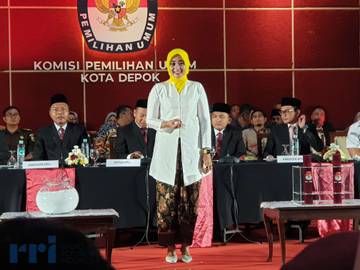 Ririn Farabi, Calon Wakil Wali Kota Ambil Nomor Urut
