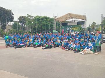 Funwalk & Puncak Acara HUT ke-37 IPPAT di Plaza Barat, Gelora Bung Karno (GBK) Jakarta