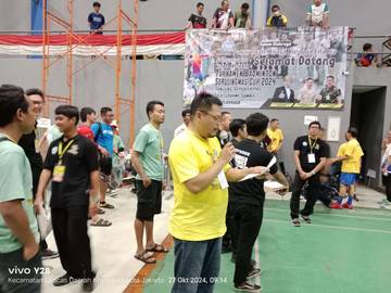 Paguyuban Seruling Mas Adakan  Badminton Seruling Mas Cup 