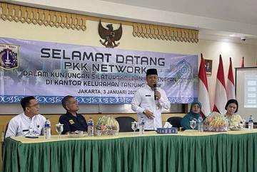 PKK Network Berkunjung Ke TP PKK Kelurahan Tanjung Priok Jakut