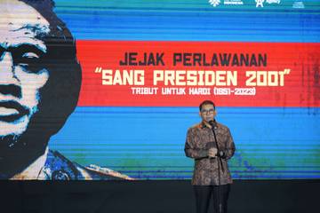 Menteri Kebudayaan Fadli Zon Resmikan Pameran Tribut untuk Hardi