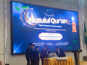 Menag Resmi Launching Mushaf Nusantara  