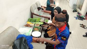 Karawitan Puspa Laras Wiromo Mengadakan Latihan Serta Halal Bihalal