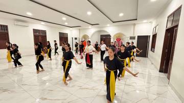 Sanggar Margasari, Adakan Latihan Tari  Rutin