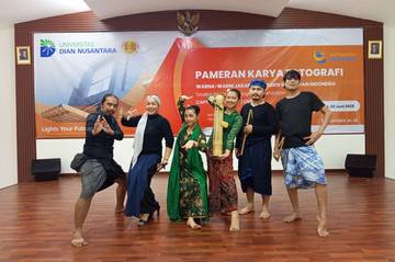 Swara SeadaNya Meriahkan Pameran di Universitas Dian Nusantara