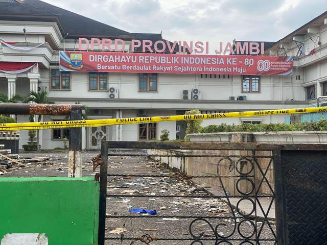 Kondisi Gedung DPRD Provinsi Jambi
