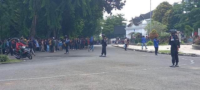 Unjuk Rasa DPR di Jambi