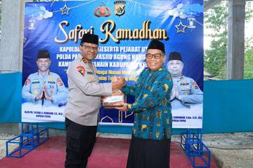 Kapolda Papua Gelar Safari Ramadhan di Kabupaten Keerom