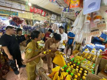 Satgas Pangan Polresta Kembali Lakukan Monitoring Pasar