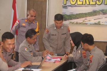 Itwasda Polda Papua Adakan Verifikasi Jelang Pergantian Kapolresta Jayapura Kota