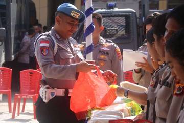 Polresta Jayapura Gelar Bazar Polri Presisi