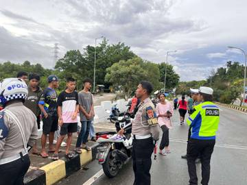 Polisi Gelar Razia Bagi Pengendara Dibawah Umur