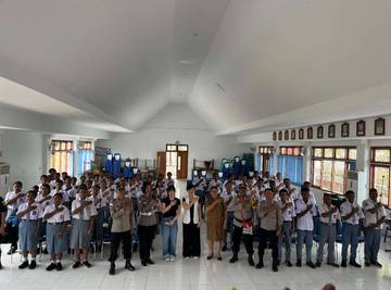 Pelajar di Jayapura Dapat Materi Wawasan Kebangsaan