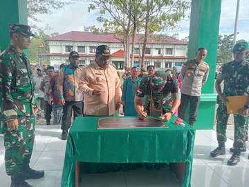 Sinergi TNI dan Pemda Yahukimo Hadirkan Aula Paraduta