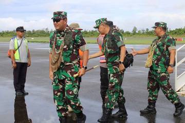 Kunjungan Kerja Danrem 172/PWY Ke Papua Pegunungan
