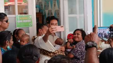 Wapres Gibran Tinjauan Pemeriksaan Kesehatan Gratis di Harapan 