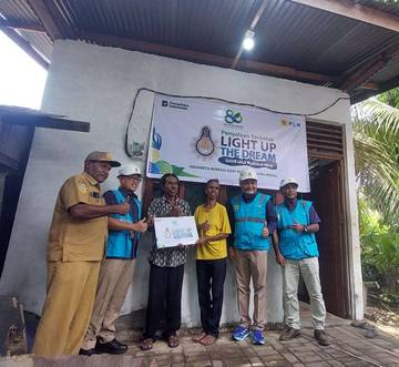   Program Light Up The Dream Terangi Kota Jayapura