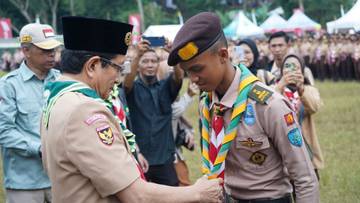 Menag Buka Kemah Harmoni, Pemuda Rajut Perdamaian