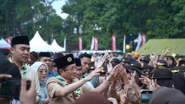 Menag Buka Kemah Harmoni, Pemuda Rajut Perdamaian