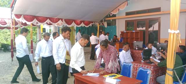 Antusias Peserta Seleksi P3K Kaimana 