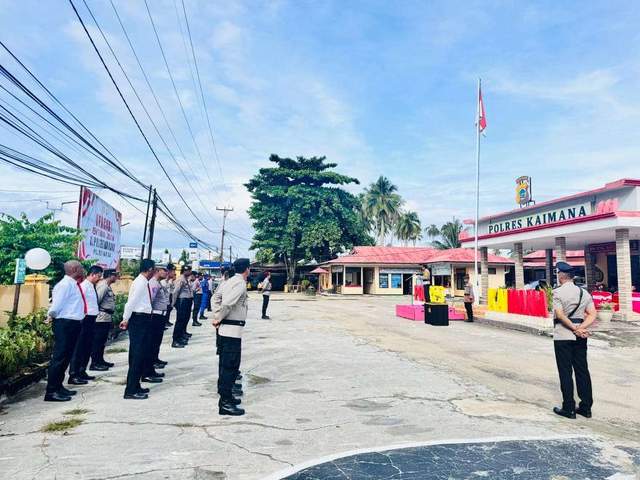 Kapolres Pimpinan Sertijab Kapolsek