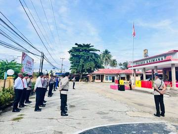 Kapolres Pimpinan Sertijab Kapolsek