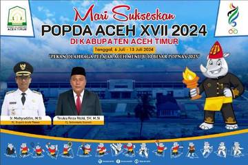 Sukseskan POPDA Aceh ke XVII 2024 d Aceh Timur