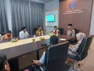 Kapolres Gowa Silaturahmi Dengan Pengurus Muhammadiyah Gowa