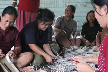 Desa Kawasan Hutan, Sasaran Roadshow Pelatihan Anyaman Rotan
