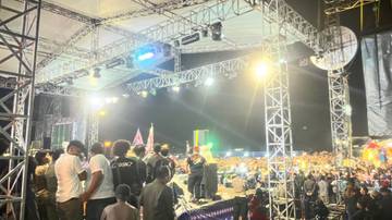Momen Konser Band Legendaris, Slank di Malinau 