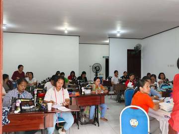Bimbingan Teknis Menjahit DiKabupaten Malinau