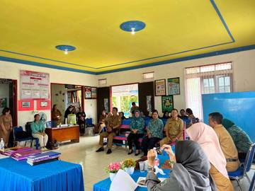 Pembinaan kelembagaan masyarakat desa (posyandu) desa lokus Lubak Manis Kec. Malinau Utara
