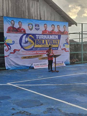 Turnamen Volly Ball, Pekan Pemuda Kecamatan Malinau Utara
