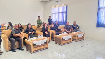 Kunjungan DPRD Malinau di Pelaksanaan SKD CPNS Hari Kedua