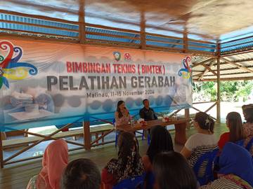 Bimtek  Pelatihan Gerabah Dekranasda Malinau