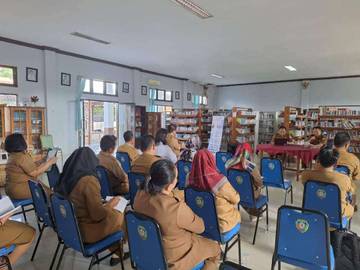Dinas Perpustakaan dan Kearsiapan Malinau bersinergi