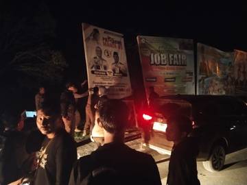 Apel Siaga Pembersihan Alat Peraga Kampanye KPU Malinau 