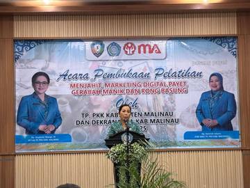 Pelatihan oleh TP PKK Kabupaten Malinau