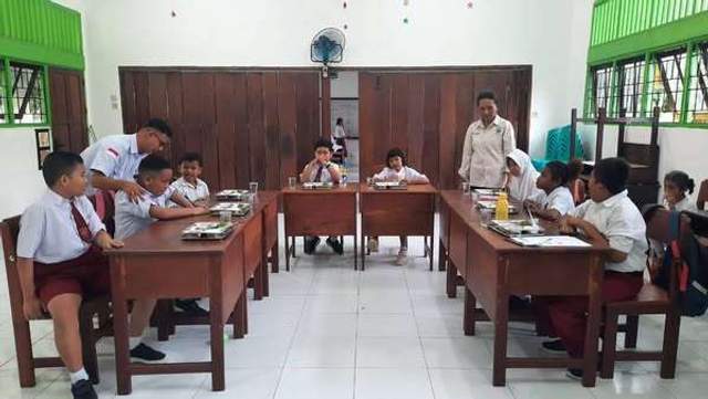 Antusias Sekolah Penerima Makan Bergizi Gratis