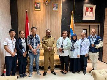 Silahturahmi LPP RRI Manokwari bersama Pemerintah Daerah di Manokwari