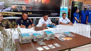 Pemusnahan Barang Bukti Narkotika 