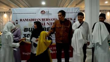 Ikatan Arsitek Indonesia NTB Buka Bersama Anak Yatim 