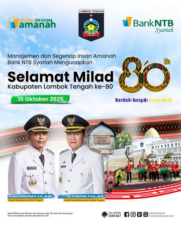 Milad Kabupaten Lombok Tengah Ke-80 Tahun