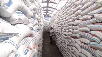 Stok Beras di Perum Bulog Meulaboh