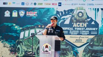 Pelepasan Aceh Tropical Forest Journey-IOF 2025 