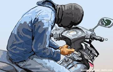 Diduga Hasil Curian Polisi Amankan Belasan Motor